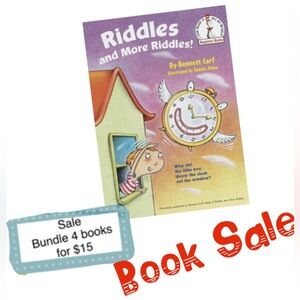 4 for $15 Book Sale - Riddles and More Riddles Book
